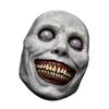 Halloween Horror Demon Masker Lachend Wit Oogmasker Volledig Gezicht Bedekking Cosplay Accessoire voor Kostuumfeest en Thematische Evenementen