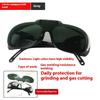 Gas Argon Arc Welding Solar Protective Glasses Anti Glare Polishing Safety Working Eyes Protector Equipment Welder Goggles