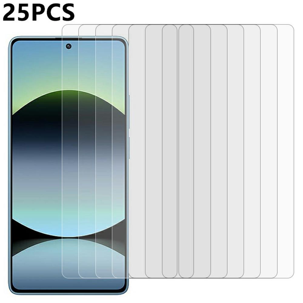 25Pcs For Xiaomi Redmi Note 14S 4G Tempered Glass High Definition Screen Protector Film