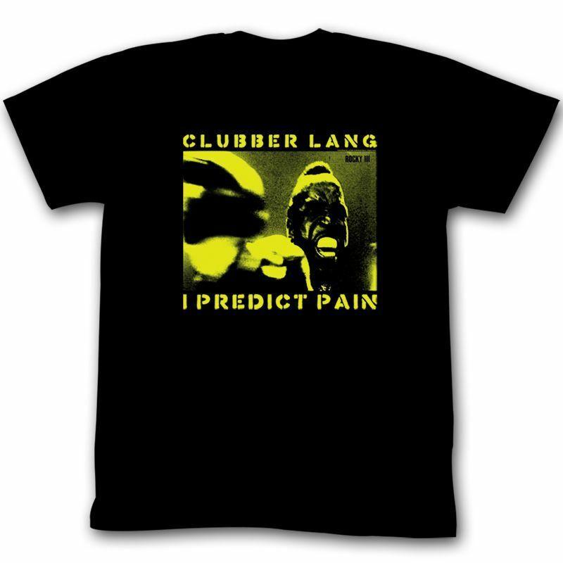 Rocky Pain!! Black T-Shirt Mens Womens Tees Top