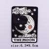 Punk Embroidery Patches For Clothing Tarot Card Patch Iron On Patches On Clothes Magic Sewing/Fusible Patch For Clothes Stickers