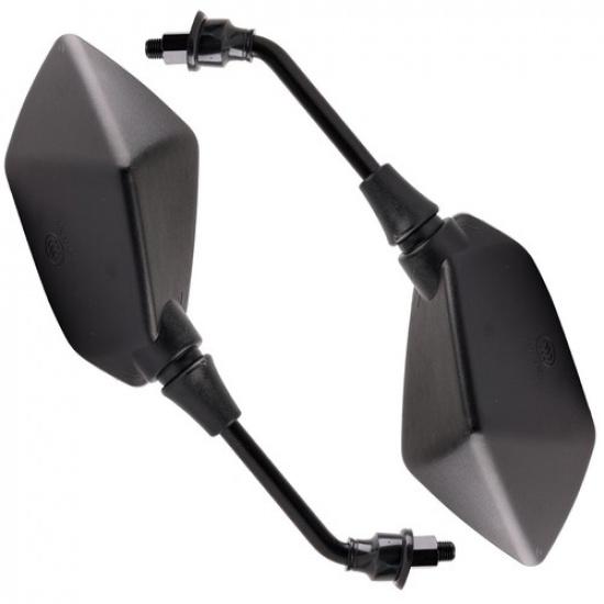 Pair 10mm Universual 78"  Motorcycle Side Mirror ATV Scooter E-Bike Rearview