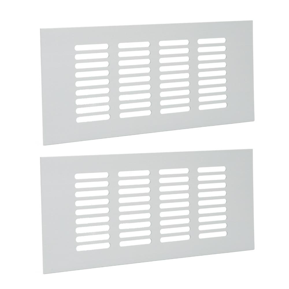2 Pcs Set Aluminium Alloy Ventilation Grille Multiple Sizes Vent Plate  Closet Ventilation