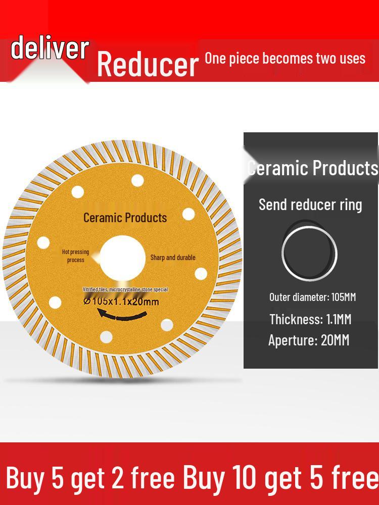 Diamond Tile Cutting Blade for Marble, Ceramic, and Vitrified Materials