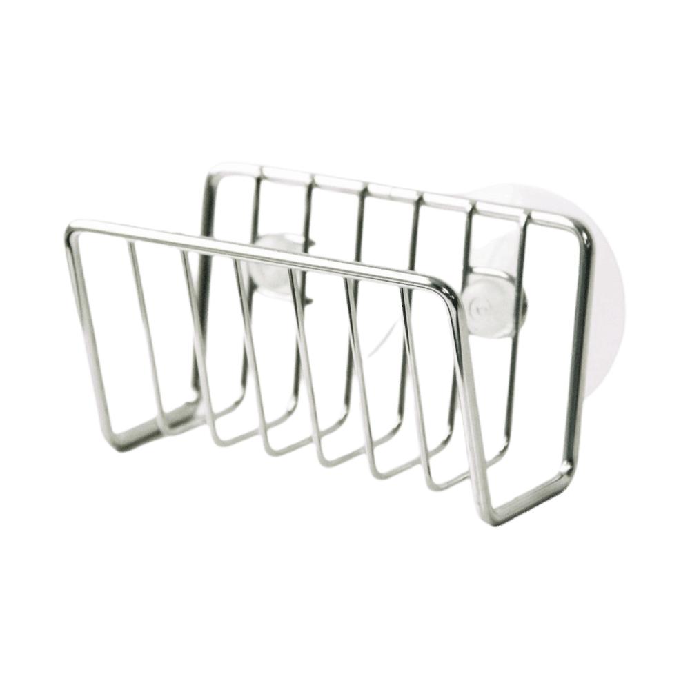6 Colors Sink Shelving No-punch Sink Sponge Holder High quality Drain Storage Shelf  Kitchen