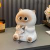 Creative Ceramic Cat Tissue Box Kawaii Decorative Napkin Dispenser Modern Towel Organizer Bedroom