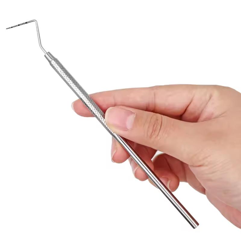 Zahnärztliches Edelstahl Parodontalsonde Mit Kürette 1-10 1-15 Explorer Sonde Instrument Werkzeug Zähne Reinigen Hygiene Werkzeuge