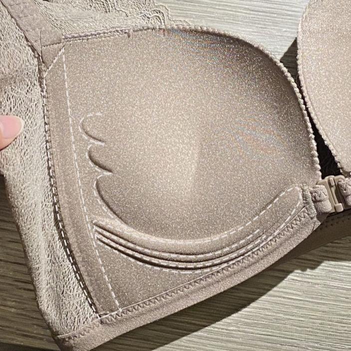 Lingerie Front Buckle Small Breasts Gathered Beauty Back Without Steel Ring Lace Side Collection Adjustable Top Support Collect Side Breasts Bra