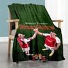 Arsenal Customize Your Name Blanket Cozy Customizable Blanket Ultra-Soft Suitable for Bedding Office Chair Nap All-Season Use