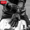 MOTOWOLF Motorcycle Winter Riding Windproof Snow Warm Gloves Leather Thickened Plush Thermal Snowmobile Glove Motocross Mittens