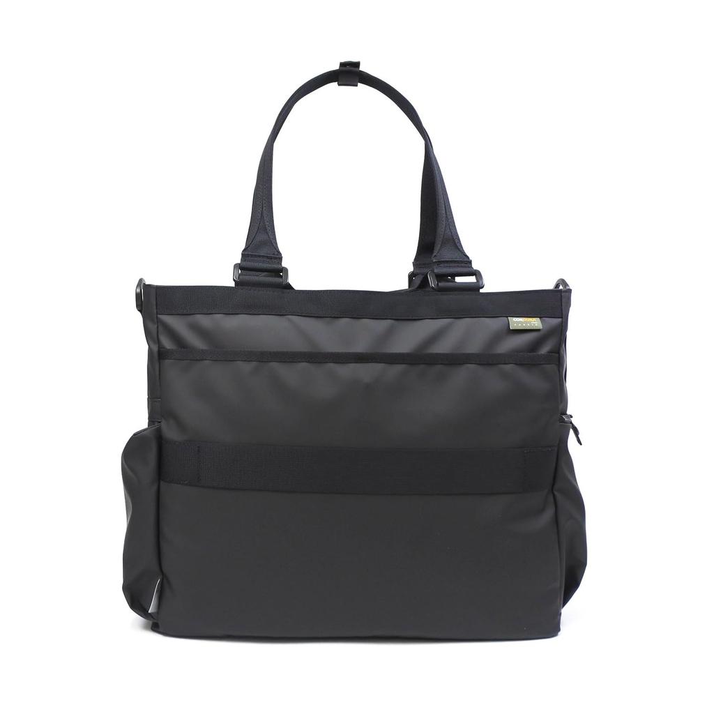 CIE Tote Made In Tote Bag with Laptop Suitable for Men and GRID-3 2-Way Bag, Black. Lightweight, Waterproof, Japan. 2-way 13-inch Storage. Cordura.