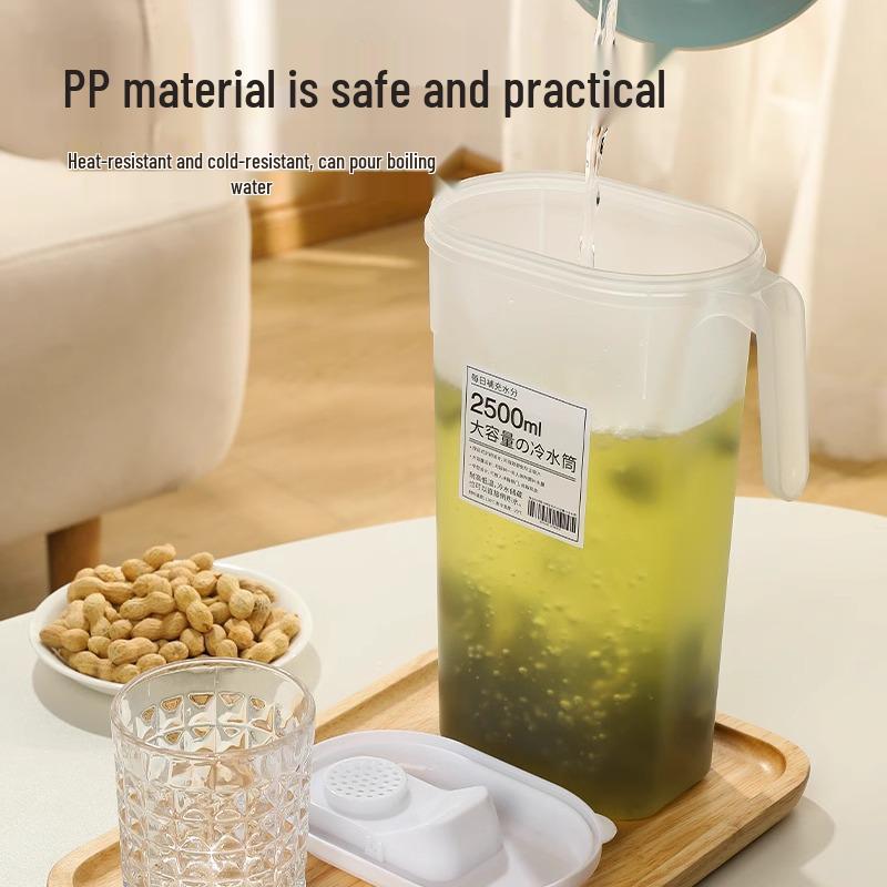 High-Capacity Japanese Cold Brew Jug, Temperature-Resistant for Beverages