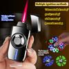New Highend Metal Gyroscope Intelligent Voice Controlled Igniter Various Dazzling Colorful Effect Decompression Lighter Men Gift