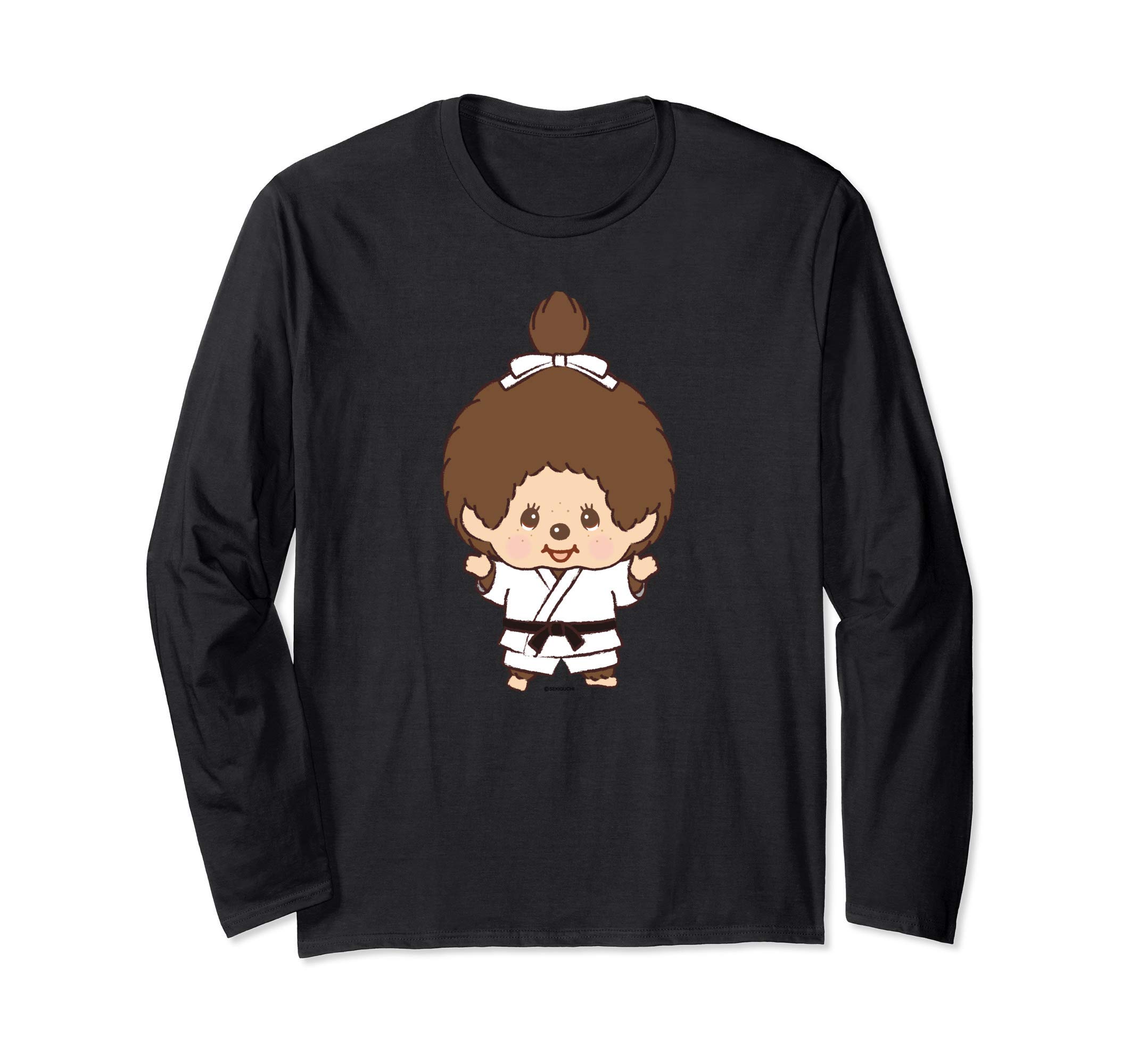 

Графическая футболка с длинным рукавом Monchhichi чёрный