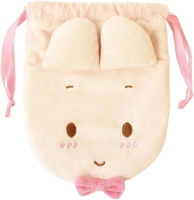 Tees Factory Sanrio Plush Drawstring Bag, Marron Cream