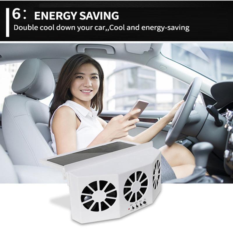 Car Exhaust Fan Solar Car Cooling Fan Circulating Exhaust Fan Car Fan