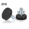 12Pcs Universal Furniture Leveling Feet with T-Nuts Strong Load-bearing Thread Adjustable Levelers Cabinet Chair Table Feet
