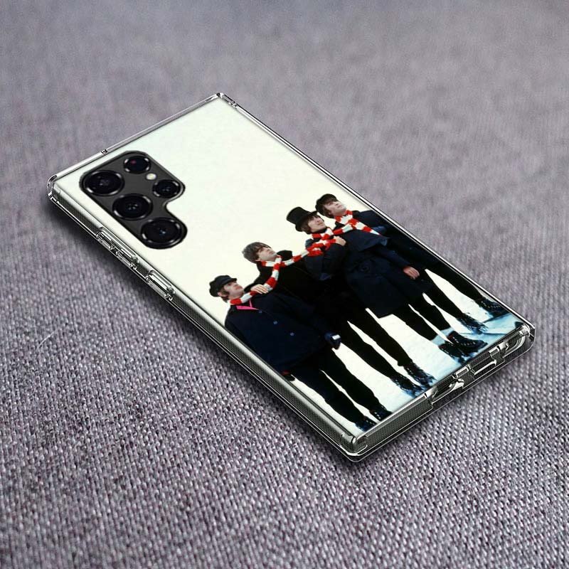 LPretty S-Beatles-B Phone Case For Samsung Galaxy S24 S23 S21 S20 FE S22 S26 Ultra S25 Edge S10 Plus Cover Clear TPU Capa Shell