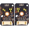 4PCS Yellow DRL LED Boards Compatible with BMW F90 M5 G30 530i 540i M550iX 2017-2020 Angel Eyes DRL LED Modules Board Stabilizer Replaces 63117214939