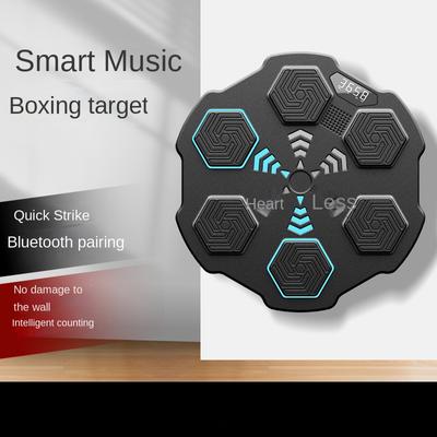 Smart Counting Music Boxing Target Sanda Trainer Sandbag Wall-Mounted Home Adult and Children Decompression Fight Sandbag