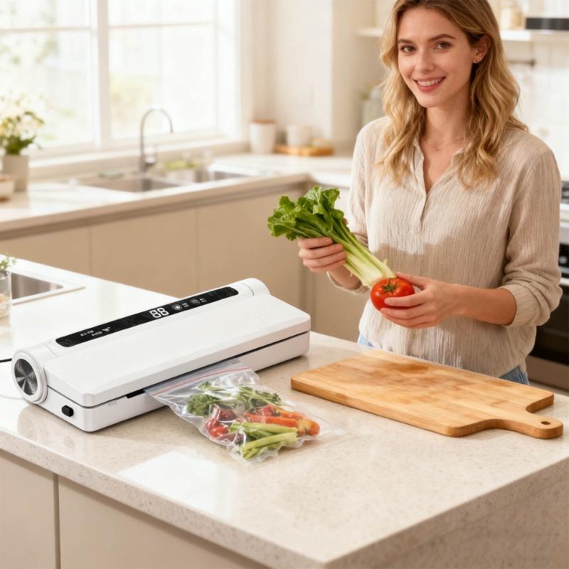 110V Multifunctional Bag Sealer Bag Sealer Bag Sealer Heat Seal Bag Resealer Machine for Plastic Bags Snack Bags Chip