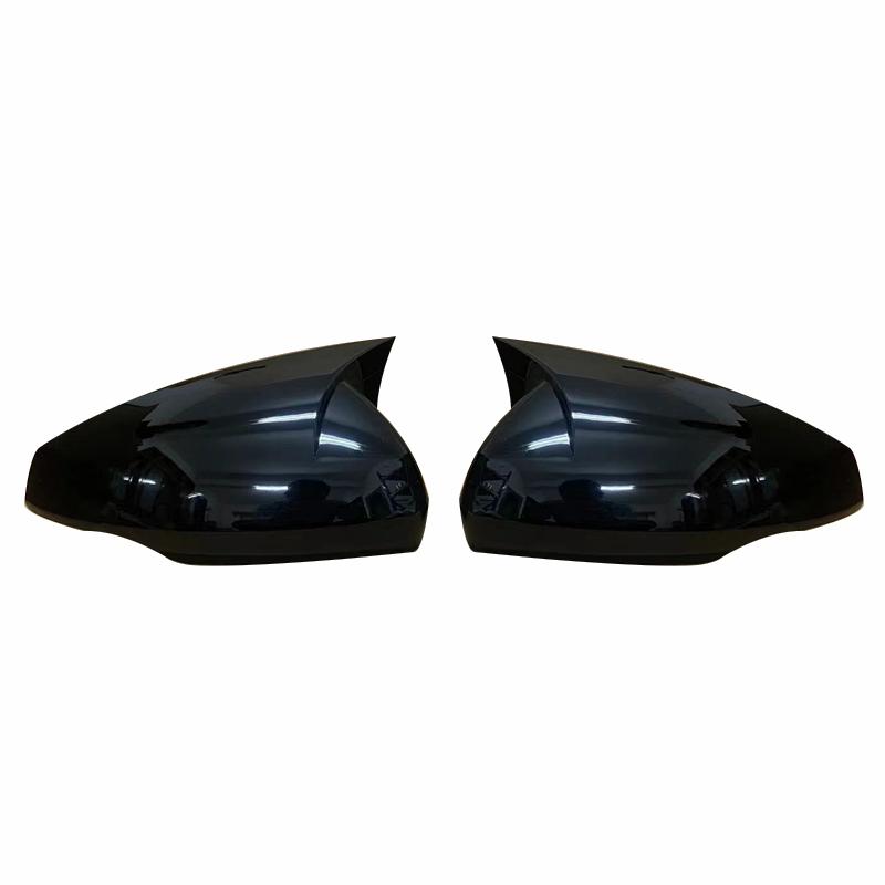 Capa de espelho retrovisor para Volkswagen para VW Polo Mk6 AW GTI 2018- OX Horn Car Caps Shell Guarnição de fibra de carbono Look Exterior