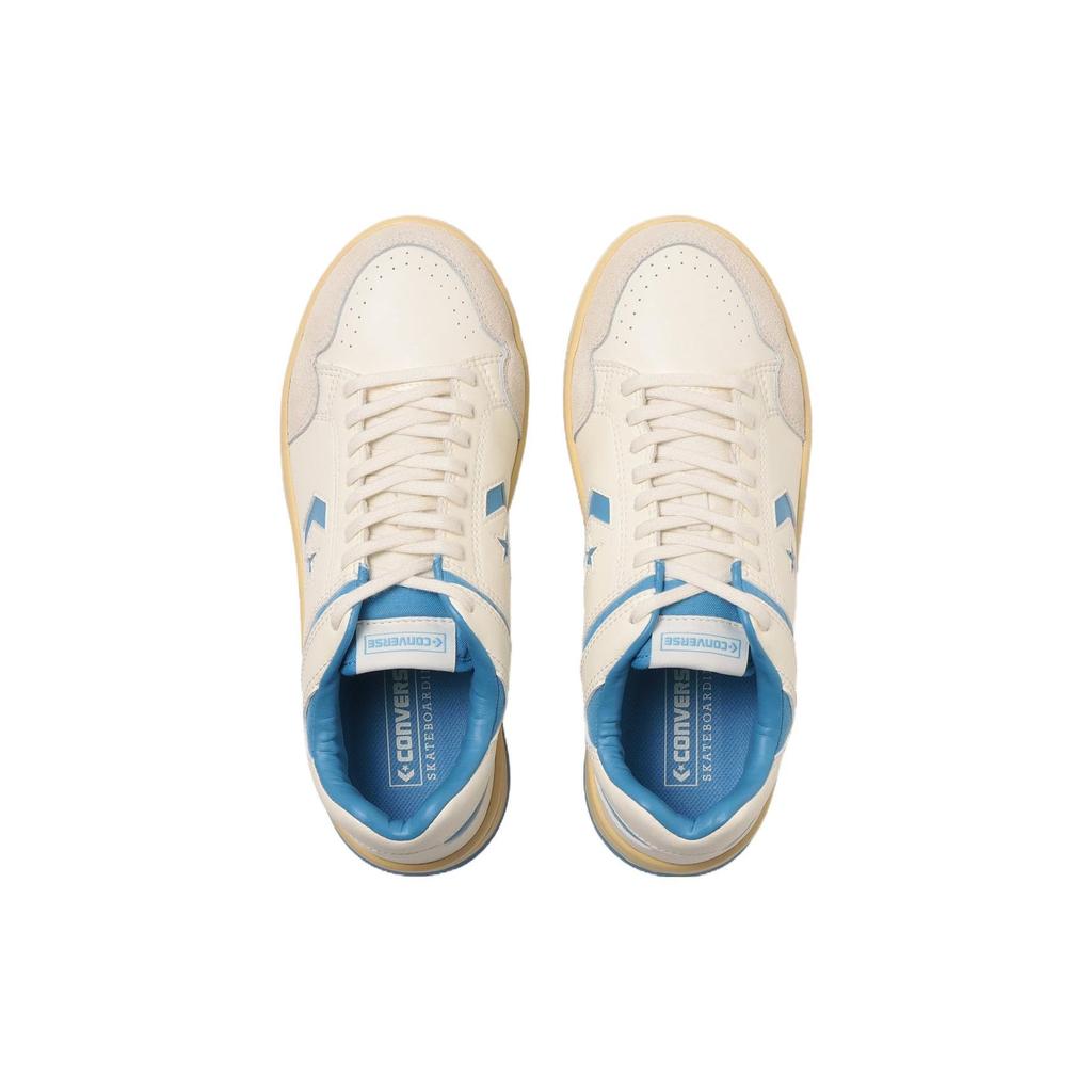 Converse Weapon Sk Ox Slip Resistant Durable Low Top Skate Shoes Unisex Skate Shoes Light-Blue 1SD334