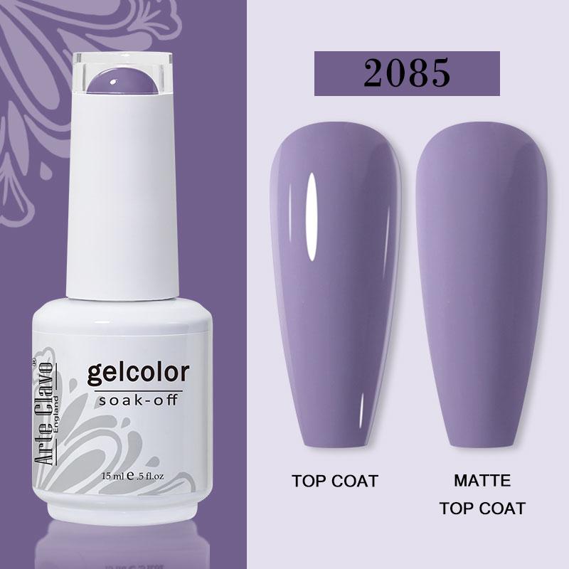 

Гель-лак для ногтей Arte Clavo, 15 мл, гель-лак для замачивания, красочная стеклянная бутылка, яркий цвет, блестящий лак для ногтей