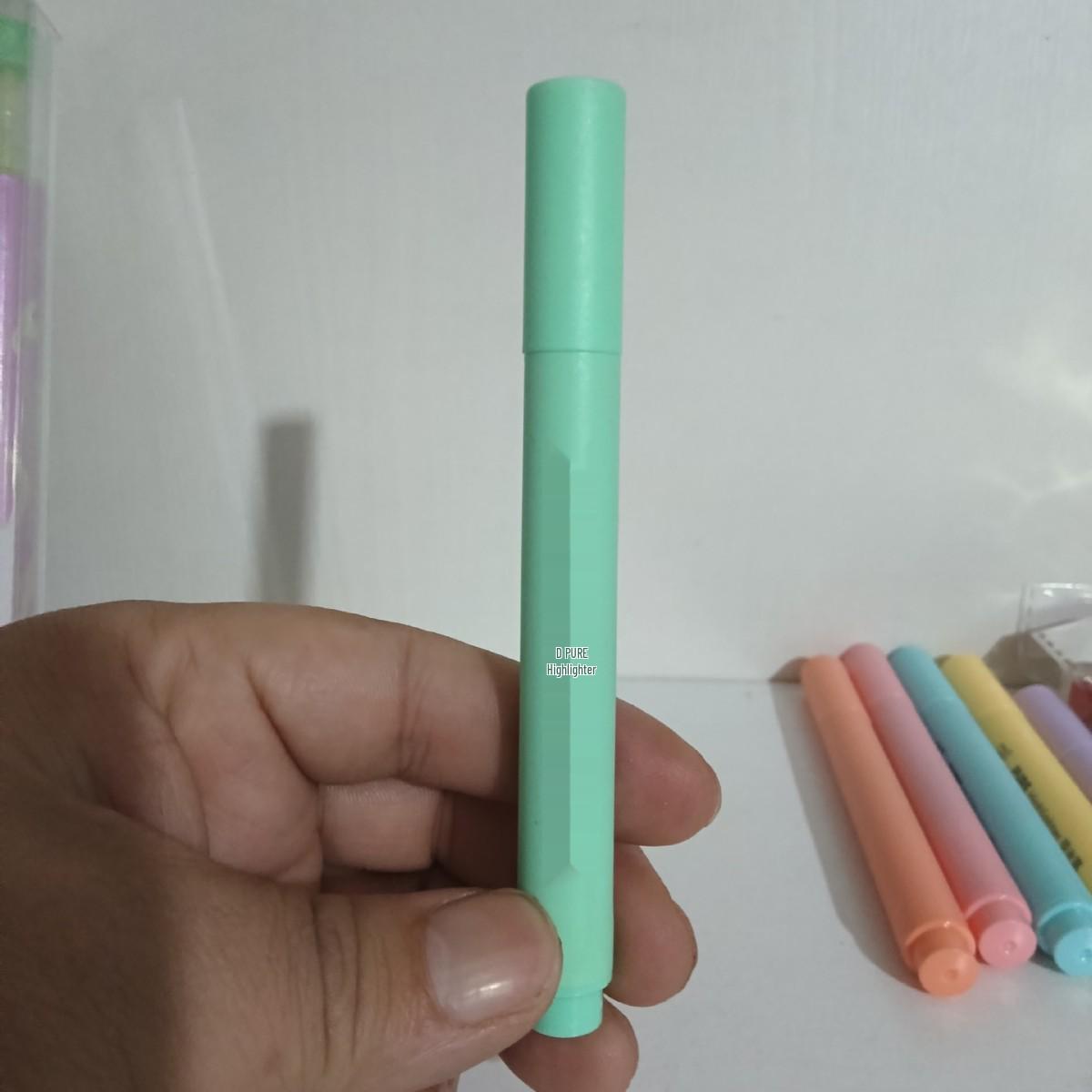 

Набор хайлайтеров пастельных цветов - Маркеры-граффити большой емкости для DIY-журналов и канцелярских принадлежностей