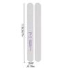 2PCS Double-sided Nail File 100/180/240 Grit Professional Sandpaper Cuticle Remover Buffer Files Manicure Tool Set