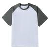 Zomer Unisex T-shirts Tops Tees Raglanmouw 100% Katoen Korte Mouw Streetwear Ronde Hals T-shirts KTB