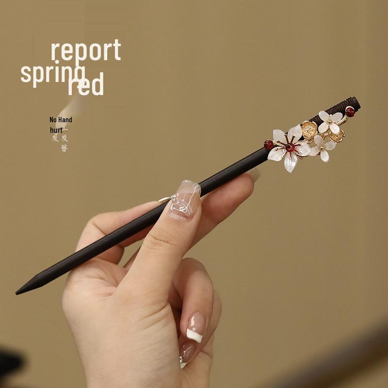 

Ретро корейско-китайская заколка для волос: Элегантный металлический аксессуар Ханфу для женщин