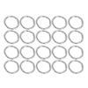 20Pcs    O  S 1.57in Diameter 0.2in Thick Strong Copper Secure Closure    Buckles for Purse Bag Jewelry