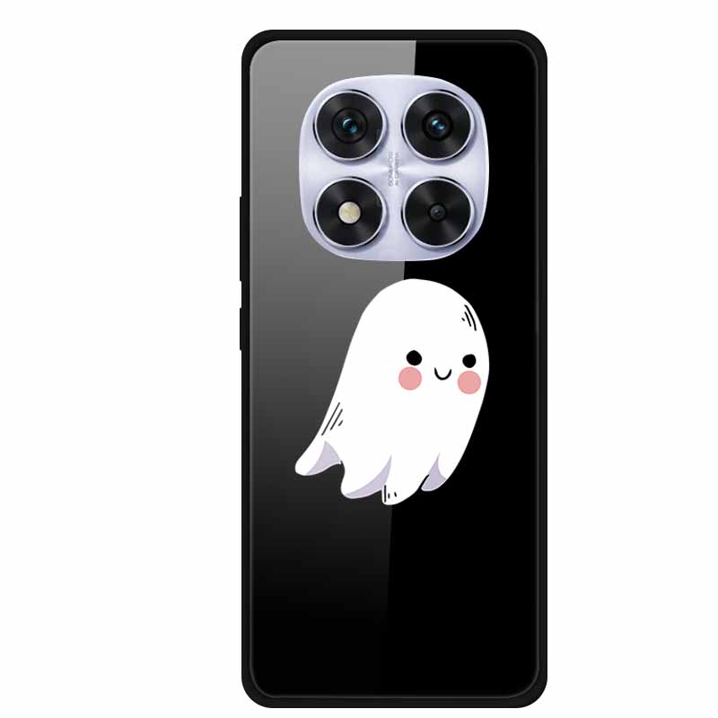 Glass Back Cover For Redmi Note 14 Note14 Pro 4G Case Tempered Glass Case For Xiaomi Redmi Note 14 Pro 5G Phone Case Soft Bumper