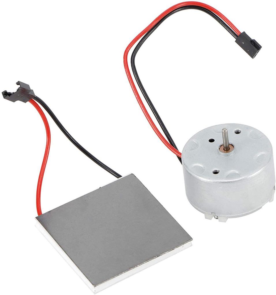 Universal Thermoelectric Fireplace Fan Repair Kit - Motor & Power Sheet