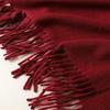 Solid Women Winter Scarf Warm Thicken Cashmere Shawl Outdoor Fashion Luxury Tassels Pashmina Lady Wrap Windproof Scarves