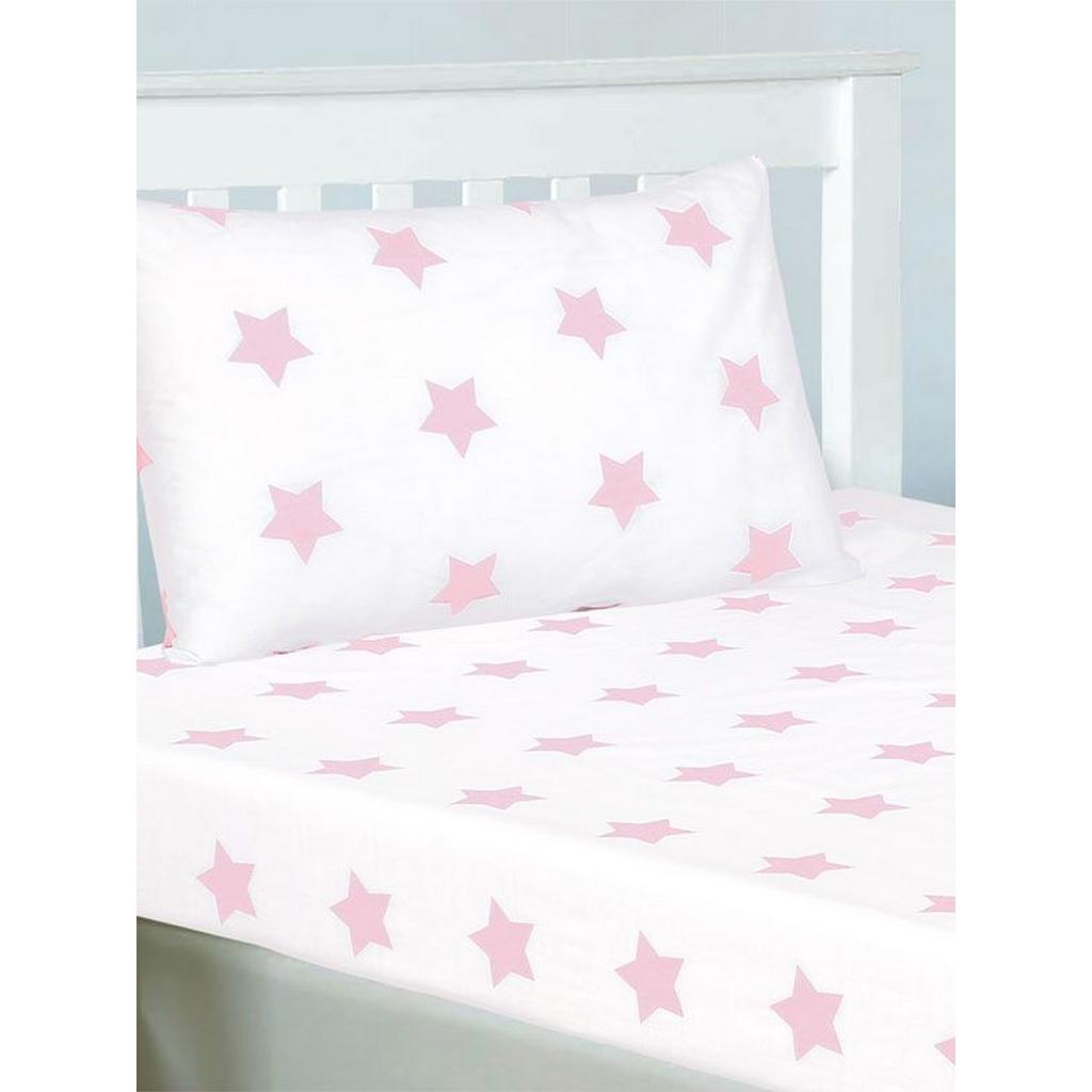 Bedding & Beyond Childrens/Kids Stars Fitted Sheet