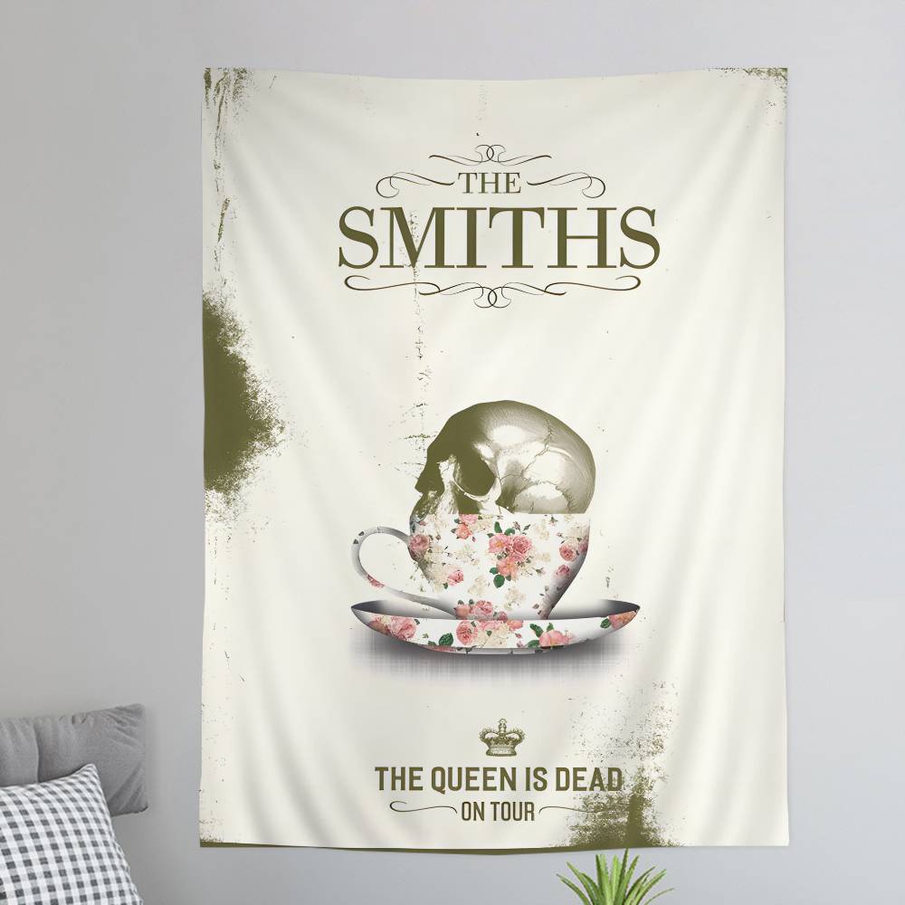 Rock Band The Ssmiths Hanging Bohemian Tapestry Hanging Tarot Hippie Wall Rugs Dorm Japanese Tapestry