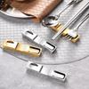 Heat-resistant Chopstick Rest Polished Universal Glossy Mirror Surface Chopsticks Support Kitchen Tools