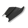 Pair Motorcycle Carbon Fiber Look Winglets Fin Spoiler Trim Cover Air Deflector