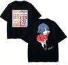 Bocchi The Rock Anime Lover TShirt Harajuku Cotton NewModel High Street Retro Oversized Unisex Harajuku High Quality Soft Tee