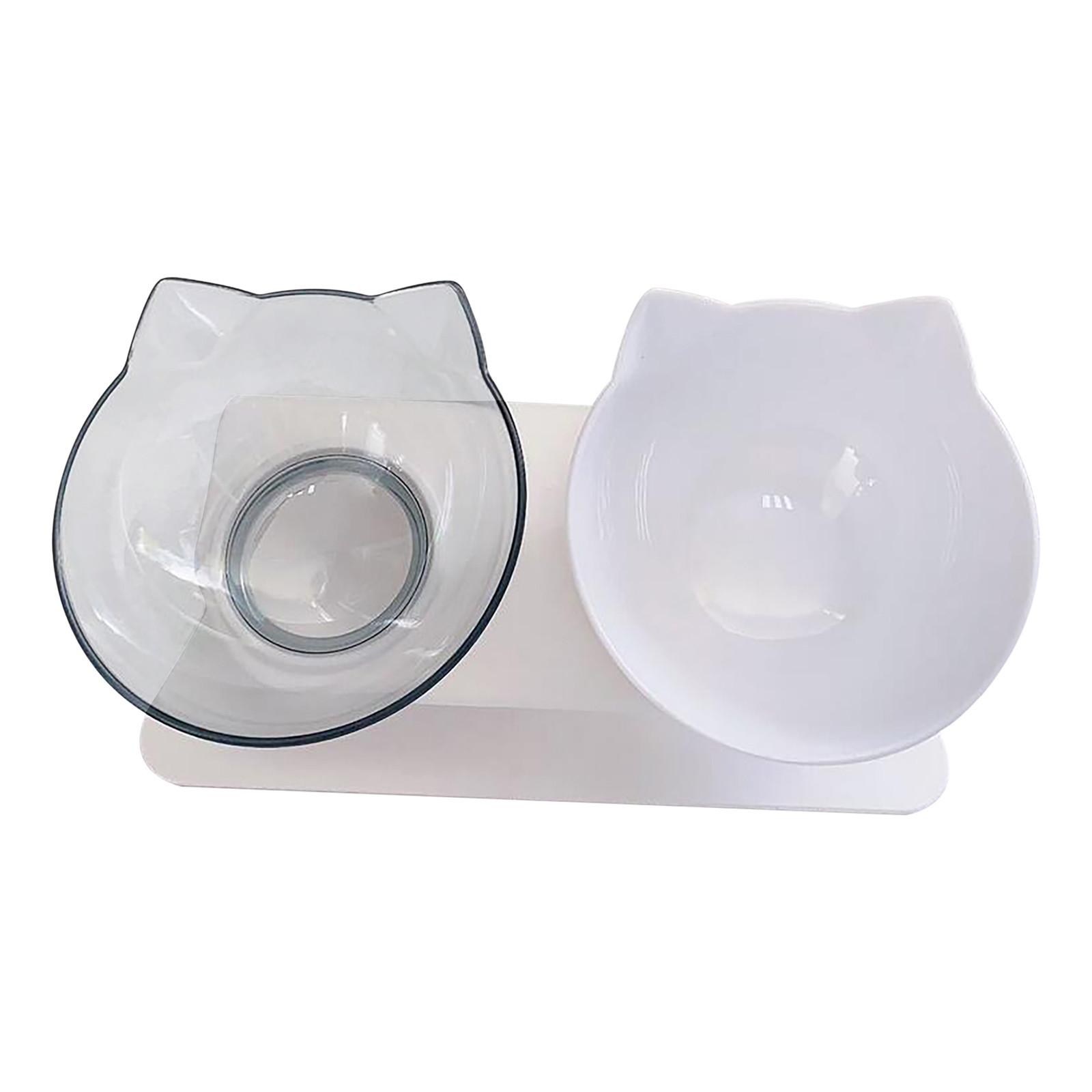 

Миска для медленного кормления для домашних животных, собак, кошек, миска для питья, миска для желудка белый