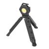 COB Small Flashlight Rechargeable 4 Gears 500lm Keychain Light with Folding Bracket for Fishing