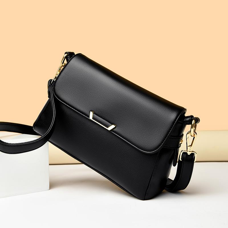 Bag women's bag 2025 new fashion commuter underarm bag versatile simple casual middle-aged women's shoulder crossbody bag