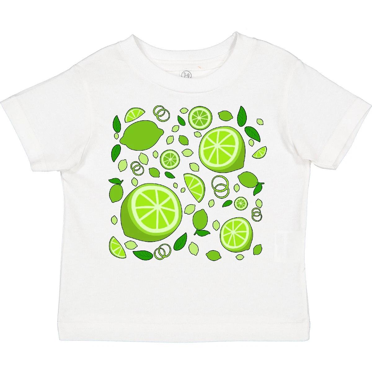 

Inktastic Lots Of Limes- Citrus Fun Toddler kids boys T-Shirt Food Fruit Slices Vitamin C 140