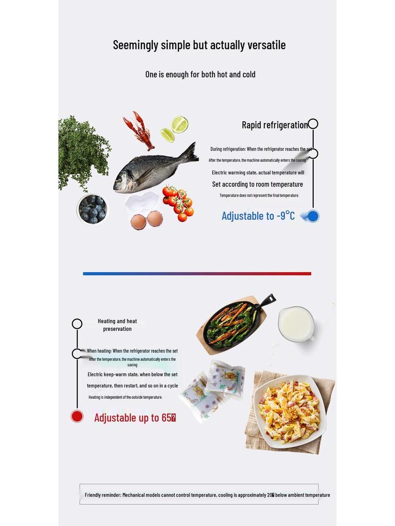 20L CNC Car and Home Mini Refrigerator - Glass Panel, Dual-Use