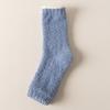 Women's Coral Fleece Socks Fleece-Lined Thickened Winter Foot Covers Long Over-Knee Extended Leg Warmer Socks for Warmth