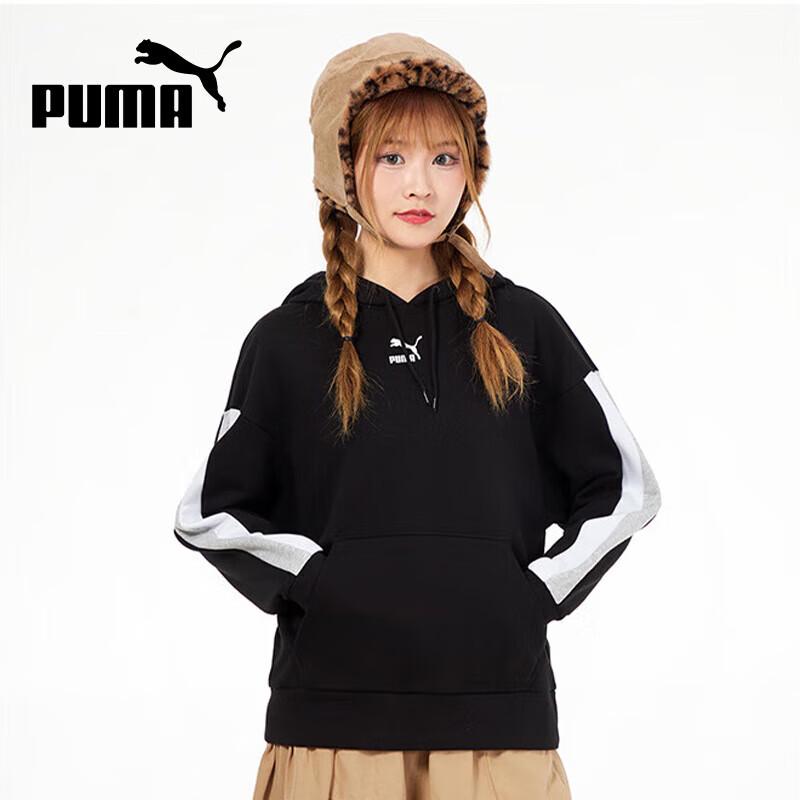PUMA Women s Pullover Hoodie L