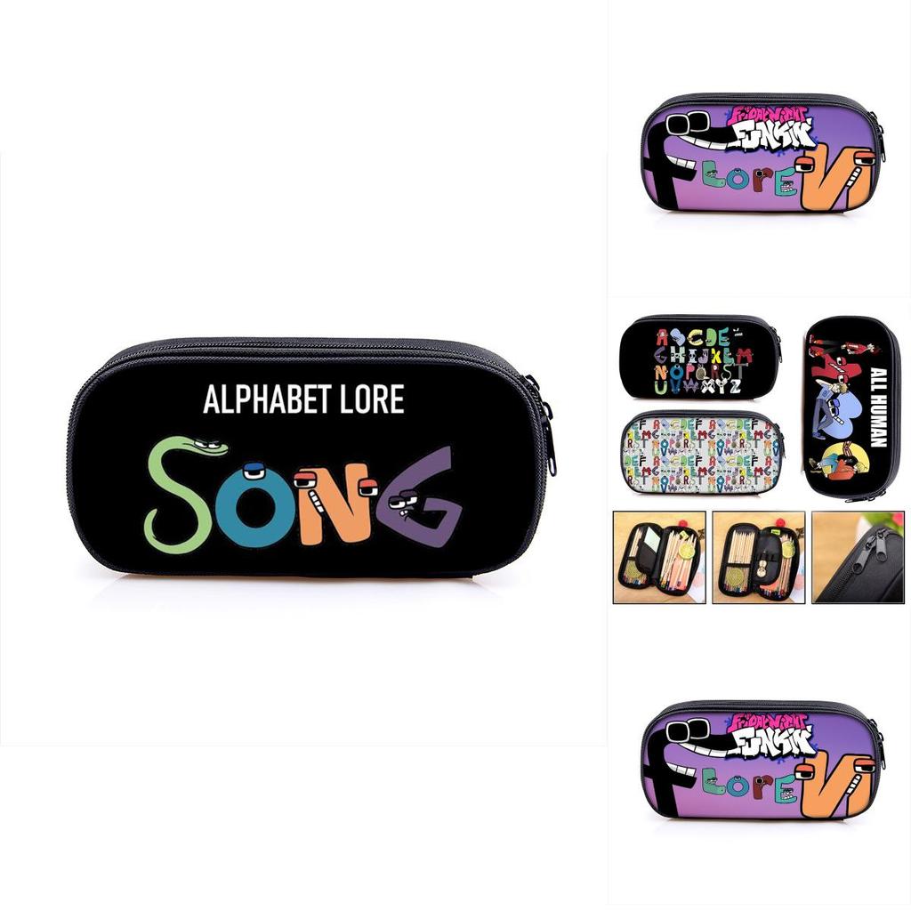 Practical Alphabet Lore Pencil Case Large Capacity Bag Student Gift