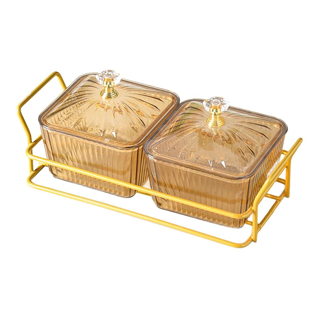 Divided Serving Dishes Dried Fruit Plate Modern Decorative Organizer Appetizer Tray Snack Platter for Nuts Dessert Fruits